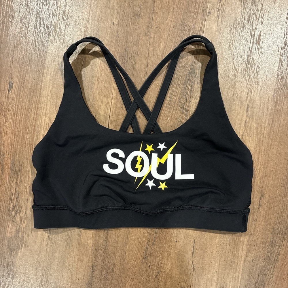 Lululemon x Soul cycle energy bra